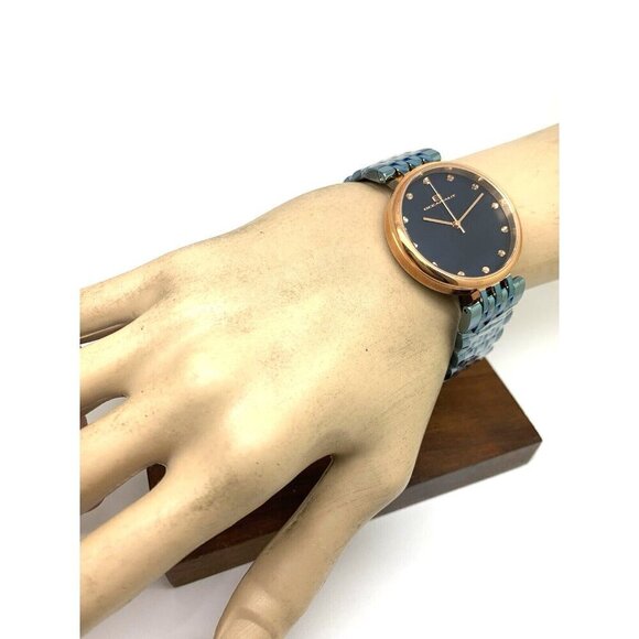 Oceanaut Women\'s Watch OC2206 Aerglo Quartz Blue Dial Rose Gold Steel 36mm main image 13